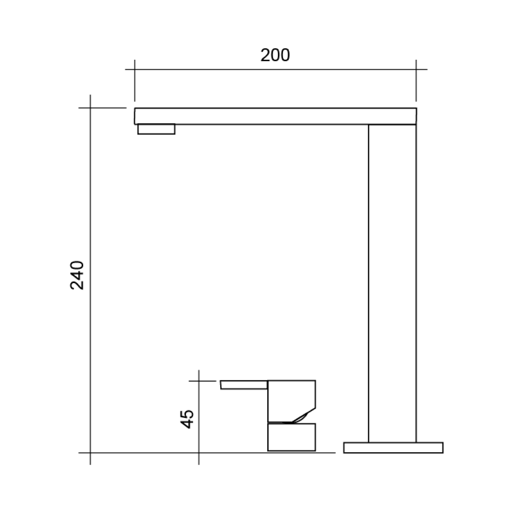 Slavina CM 9230 krom
