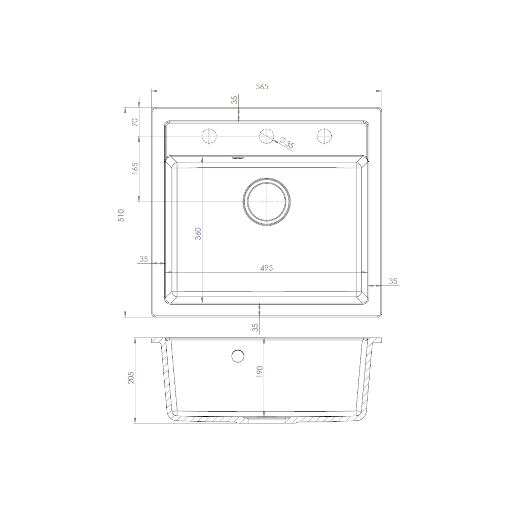 Sudoper VELA +POP UP ISPUST
