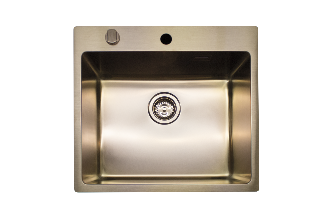 Sink Solution Tap Wing R15 + pop up COPPER