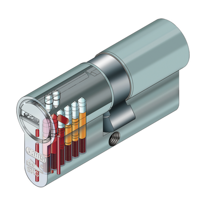 Abus CILINDAR EC 550 NP 80/40-40 DIN jezičak obostrana funkcija