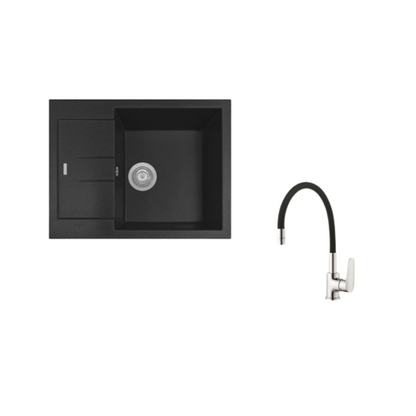 Sudoper Plados Elegance AM 6510 ARIAPURA + slavina savitljiva